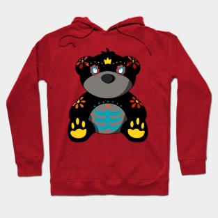 Day of the Dead Teddy Bear Hoodie